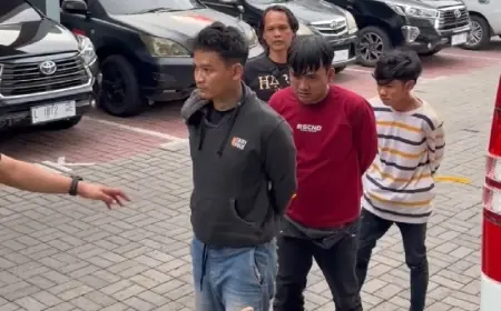 Tiga Penipu Modus Dapur MBG Diringkus Polres Gresik