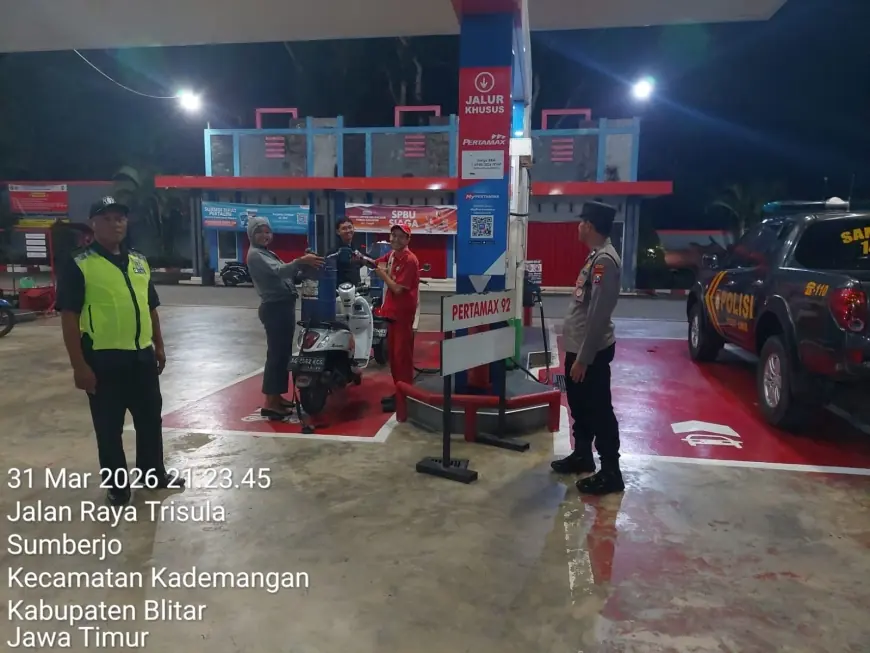 Polisi Sebut Stok BBM di Blitar Aman
