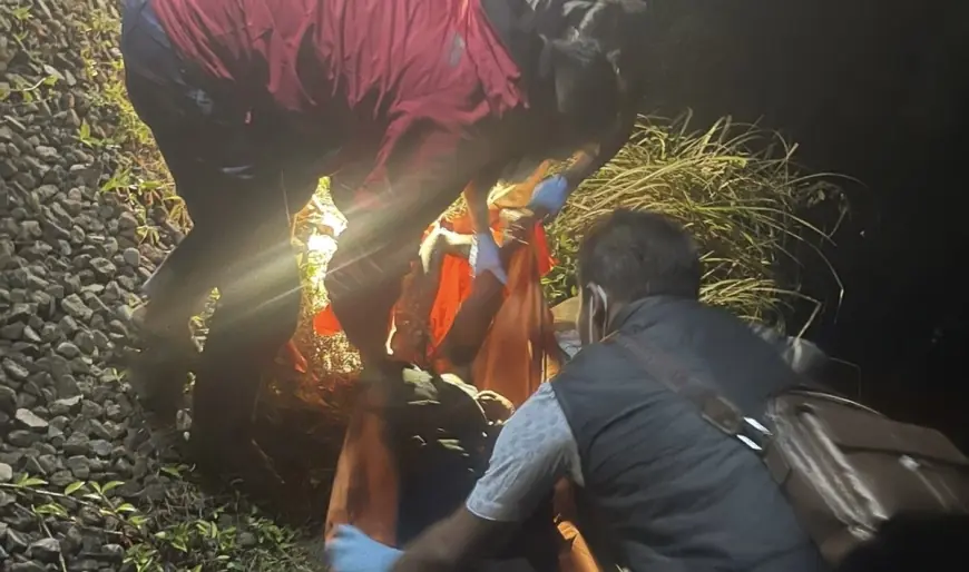 Pemuda Tewas Tertabrak Kereta Api di Wlingi Blitar