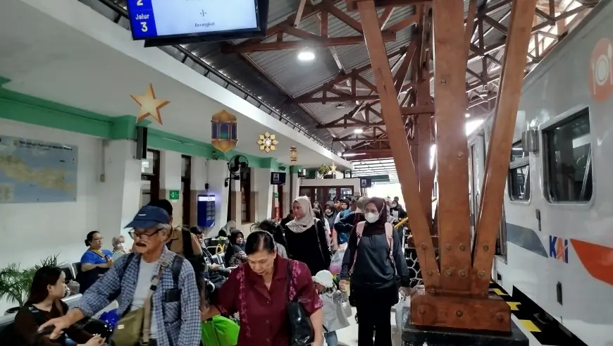 Masa Angkutan Lebaran 2026, Stasiun Blitar Layani 41.046 Pelanggan