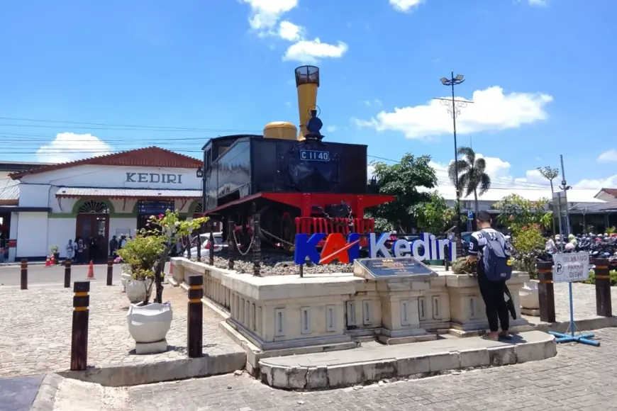 Lebaran 2026, Stasiun Kediri Catat Kenaikan Jumlah Penumpang 5 Persen