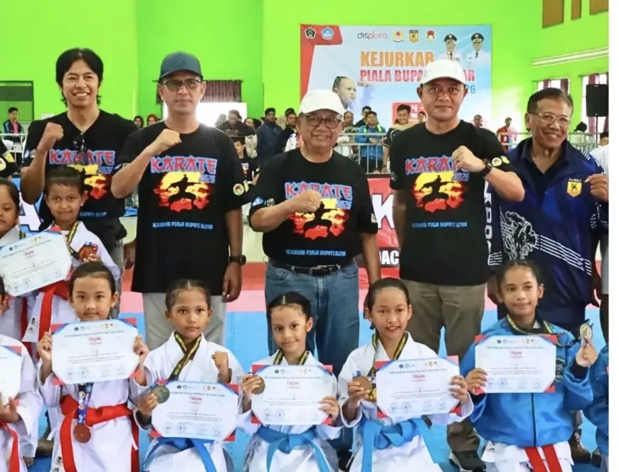 Bupati Blitar Buka Kejuaraan Karate 2026, Panggung Lahirnya Atlet Masa Depan
