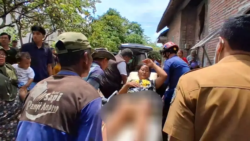 Penjual Bensin Eceran Terluka Akibat Kebakaran di Tulungagung