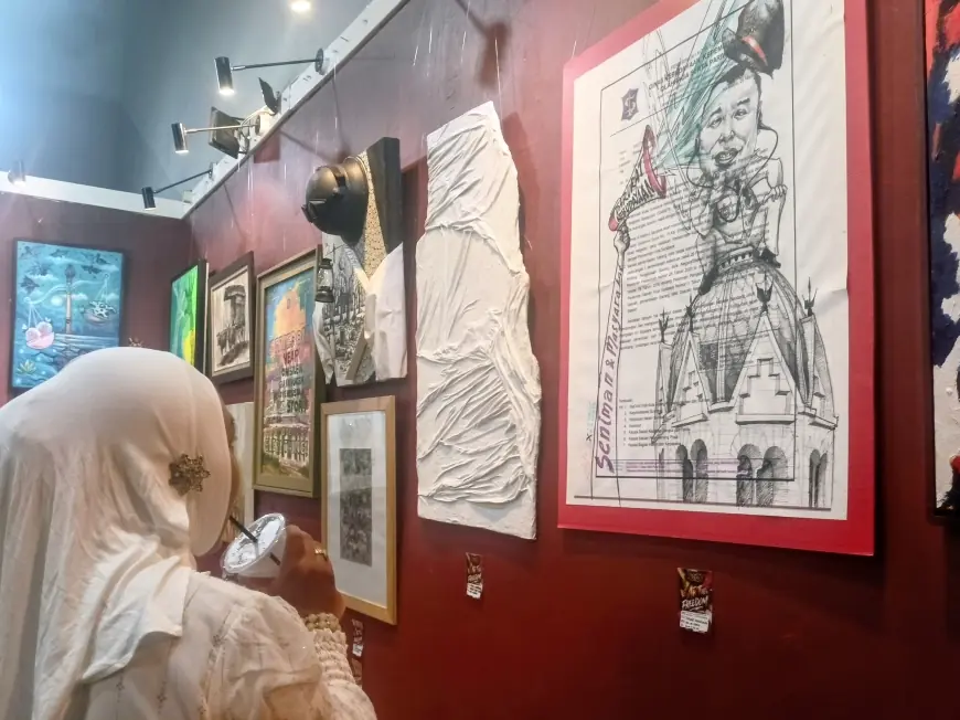 Pameran di Tengah Tenggat: Seniman Surabaya Melawan Pengosongan Balai Pemuda Lewat “Art of Freedom”