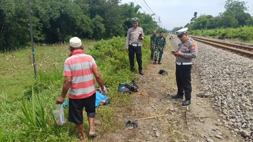 Terobos Perlintasan Ditutup, Lansia di Blitar Tewas Tersabar KA Kertanegara