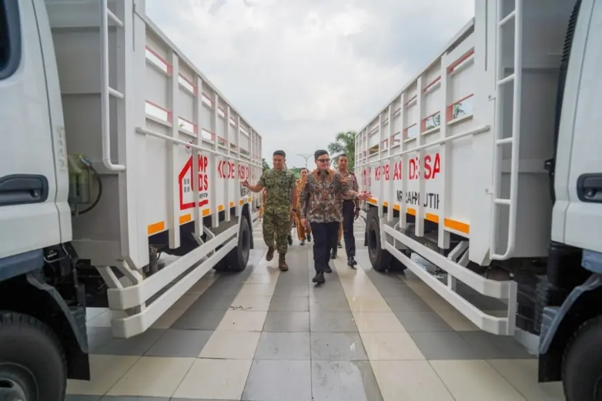 36 KDKMP di Kediri Mulai Terima Truk Operasional,  Mobil Pick Up dan Motor R3 Menyusul