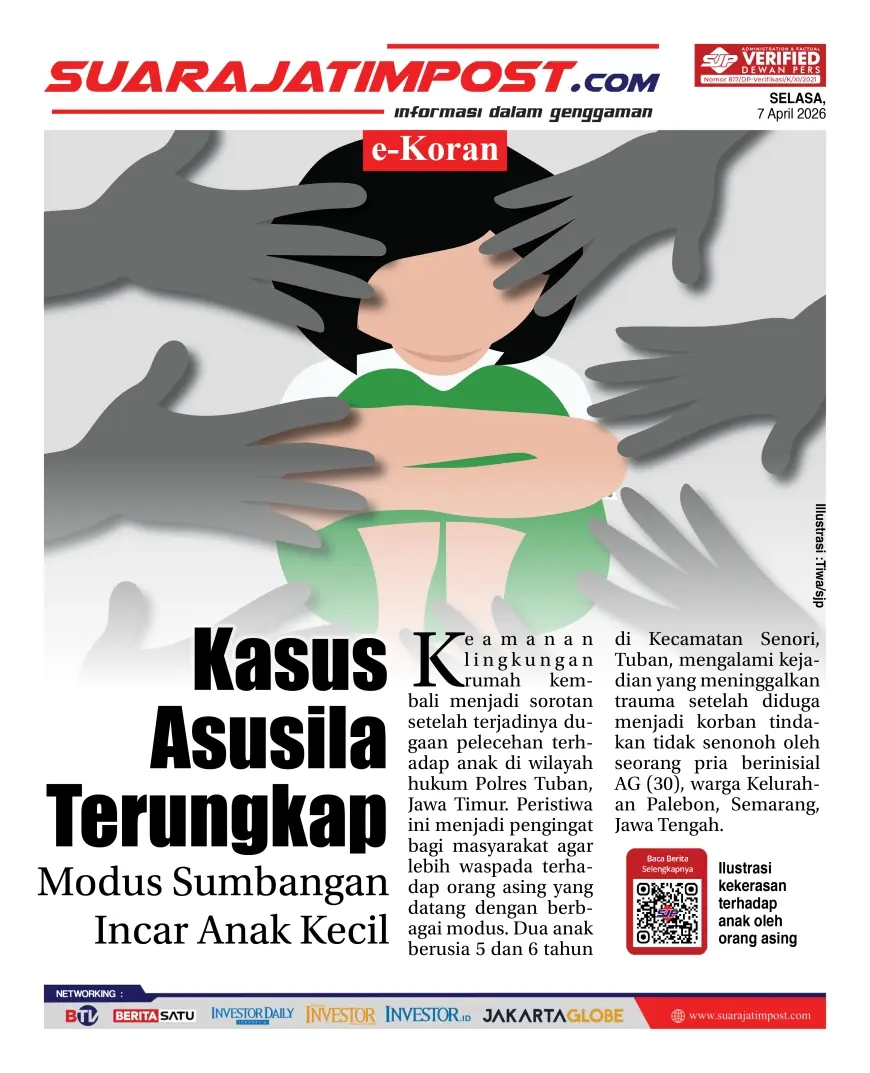 e-Koran, Edisi Selasa, 7 April 2026