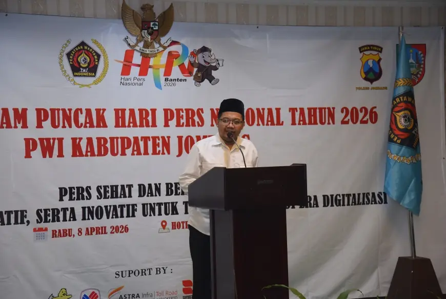Ketua PWI Jombang Sebut Profesionalisme dan Integritas Wartawan Jadi Benteng Utama Hadapi Gempuran AI
