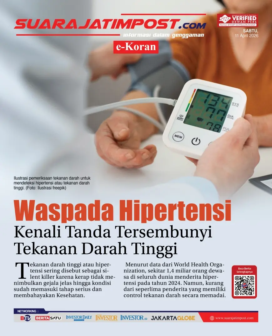 e-Koran, Edisi Sabtu, 11 April 2026