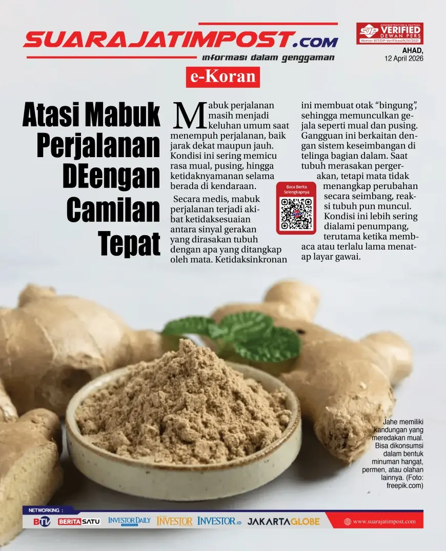 e-Koran, Edisi Ahad, 12 April 2026