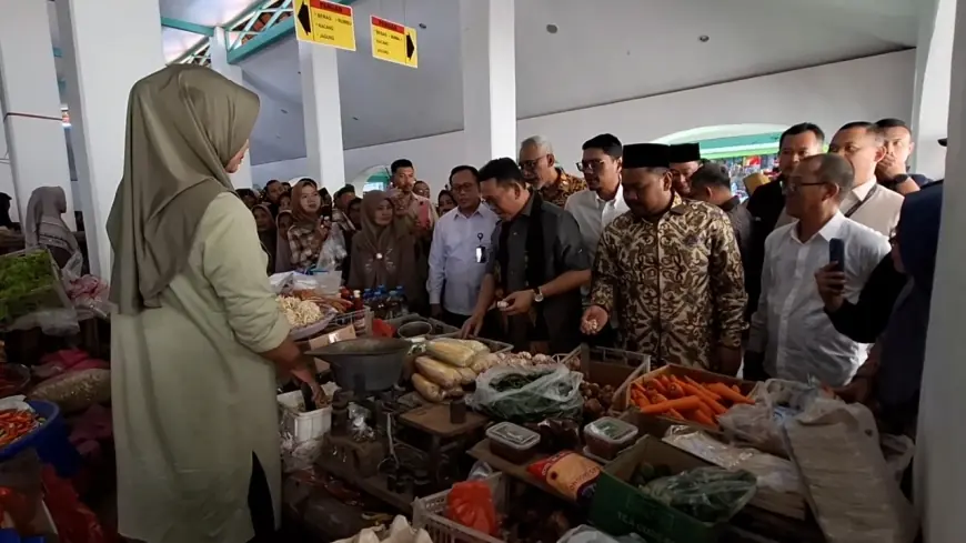 Mendag Resmikan Pasar Tematik Sidayu: Infrastruktur Modern, Pastikan Harga Terkendali