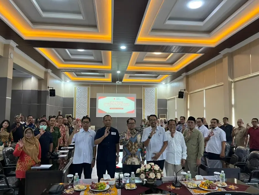 Silaturahmi Koordinator Donor Darah, Sinergi PMI dan Pemkab Bondowoso Perkuat Ketersediaan Stok Darah