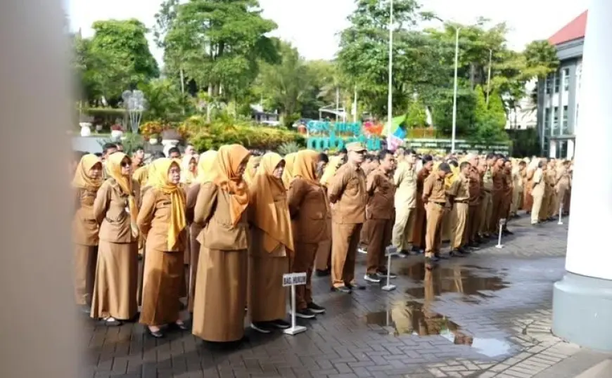 Hari Pertama Uji Coba, Pemkot Batu Mulai Terapkan Skema Kerja Hybrid ASN