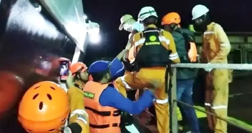 Tim SAR Gabungan Evakuasi ABK Asal China yang Sakit di Tengah Laut