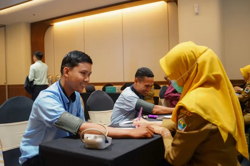 Dukung Kesehatan dan Kesejahteraan Karyawan, Atria Hotel Malang Hadirkan Cek Kesehatan