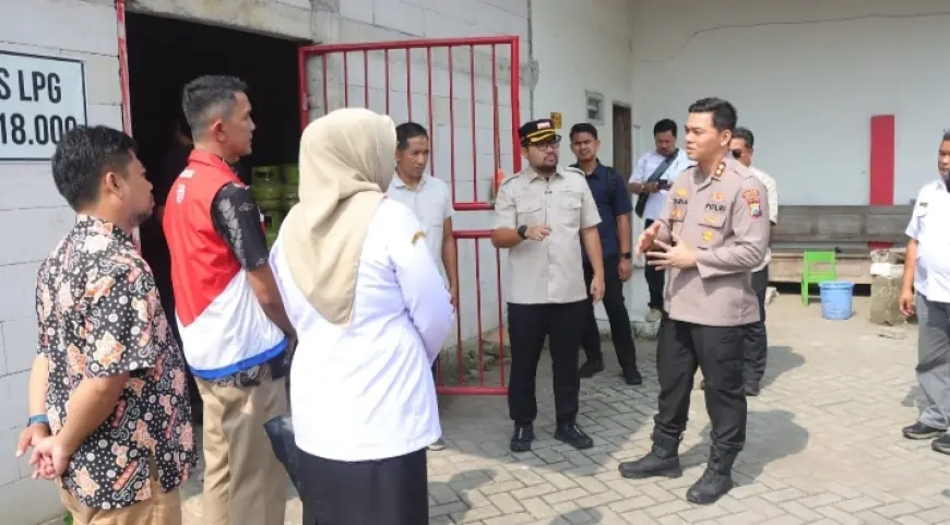 Sidak Gabungan LPG di Wilangan, Kapolres Nganjuk dan Wakil Bupati Terjun Langsung Pastikan Pasokan Aman