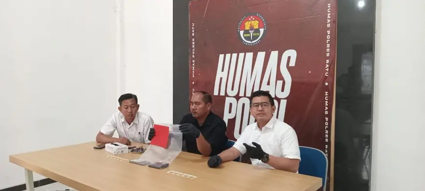 Polres Batu Bongkar Peredaran Ekstasi di Oro-Oro Ombo