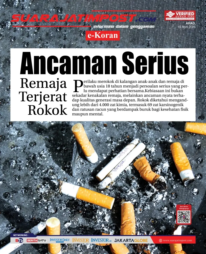 e-Koran, Edisi Ahad, 19 April 2026