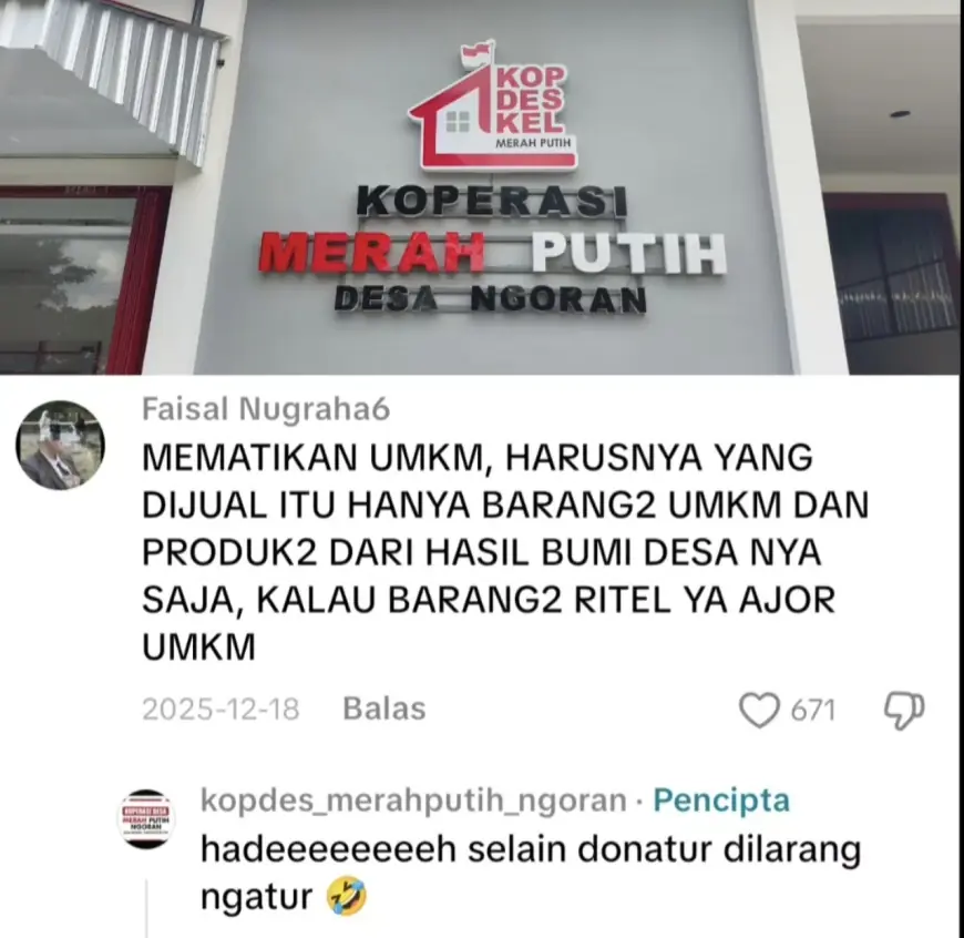 Viral Karena Balasan Menohok, KMP Desa Ngoran Nglegok Blitar Sampaikan Klarifikasi
