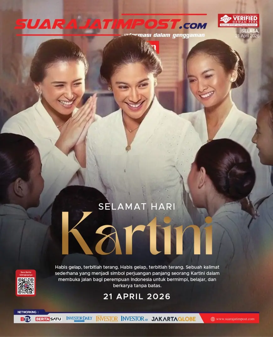 e-Koran, Edisi Selasa, 21 April 2026