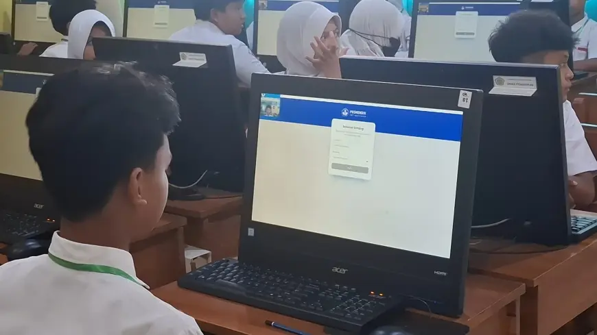Jadi Penentuan Jalur Prestasi, Ribuan Siswa SD di Gresik Antusias Ikuti TKA