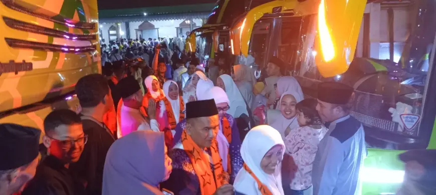 227 CJH Kota Batu Siap Berangkat, Mulai Diberangkatkan Rabu Dini Hari dari Masjid Sultan Agung