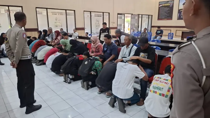 45 Remaja Pelaku Balap Liar Dijaring, Momen Sungkem ke Orang Tua Bikin Haru