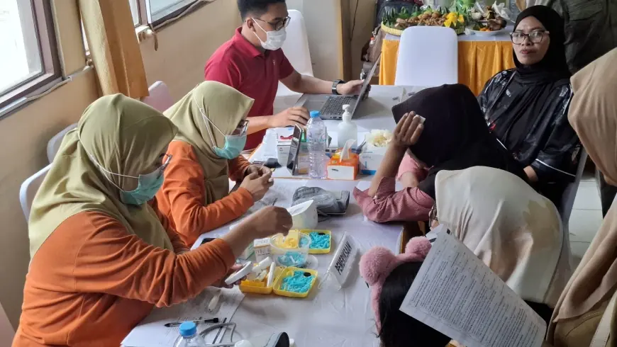 HPN 2026: Ratusan Warga Antusias Ikuti Bakti Sosial dan CKG di Balai KWG Gresik