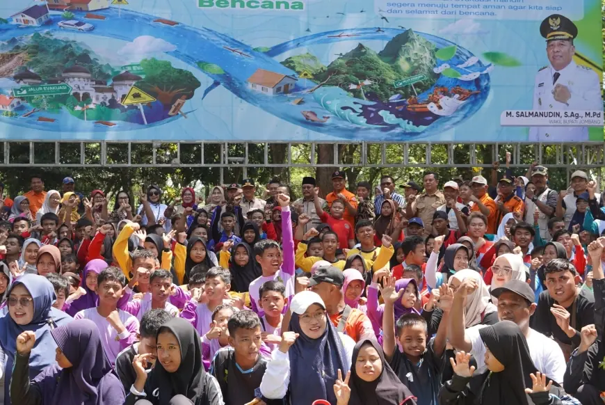 Jombang Kembali Libatkan Siswa SLB dalam Simulasi Kesiapsiagaan Bencana 2026