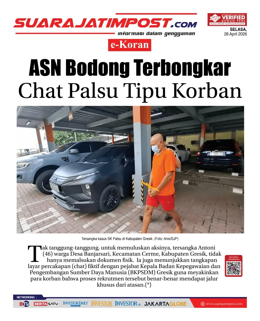 e-Koran, Edisi Selasa, 28 April 2026