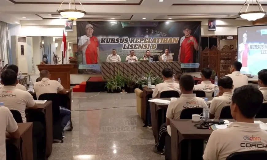 Cetak Pelatih Sepak Bola Berkualitas, Dispora Pasuruan dan Asprov Adakan Kepelatihan Lisensi D