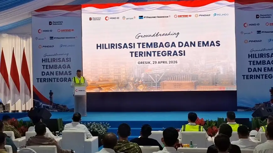 Hilirisasi Terintegrasi di KEK Gresik, Konsentrat Tembaga Freeport Bakal Diolah Jadi Amunisi dan Emas Antam