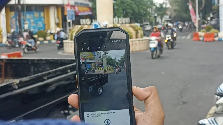 Satlantas Polres Tulungagung Operasikan ETLE Handheld, Tilang Kini Bisa Lewat Ponsel