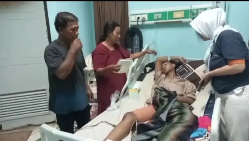 Siswa SMP di Baron Nganjuk Diduga Alami Insiden Misterius, Patah Tulang dan Dirawat di RSUD Kertosono