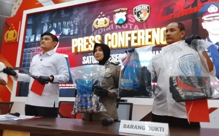 Buntut Pengeroyokan dan Pembacokan di Kediri, Tiga Pria Berakhir di Penjara