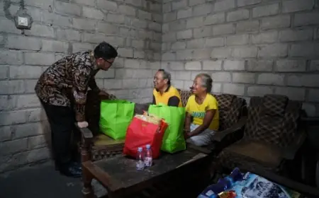Sambangi Mbah Sumiran dan Mbah Leginah, Mas Dhito Pastikan Keduanya Dapat Perhatian