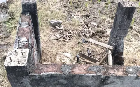 Bangunan Tinggal Rangka, Petani di Sudimoro Jombang Pertanyakan Proyek Hippa Dinas Pertanian