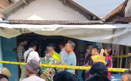 Menantu di Mojokerto Bunuh Mertua dan Hajar Istri Hingga Kritis