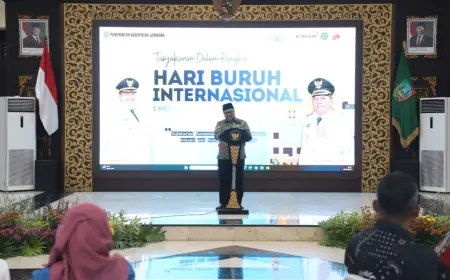Pandangan Bupati Jombang Soal Hari Buruh 2026