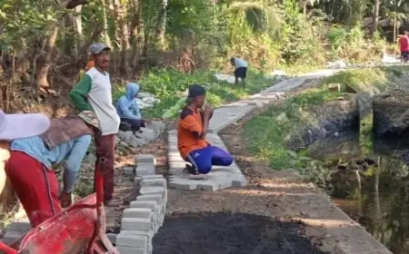 Pemkot Batu Gelontorkan Rp 12,5 Miliar untuk Pavingisasi 81 Jalan Lingkungan