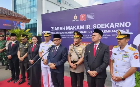 Lemhanas RI Peringati HUT ke-61 dengan Ziarah ke Makam Bung Karno Blitar