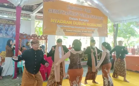 Nyadran Swadaya di Ngrajek Nganjuk, Warga Patungan Demi Menjaga Tradisi Gembyangan Waranggono