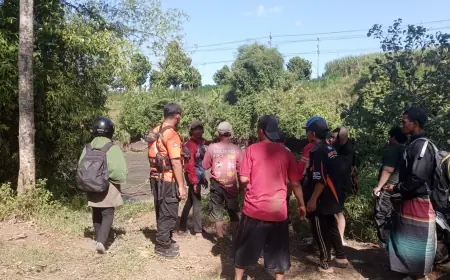 Flushing Bendungan Wlingi-Lodoyo, Seorang Warga Dilaporkan Hanyut