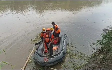 Warga Tulungagung Hilang Terseret Arus Sungai Brantas Saat Mencari Ikan