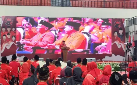 1.300 Pengurus PAC PDI Perjuangan Bojonegoro Dilantik, Regenerasi Anak Muda Jadi Sorotan