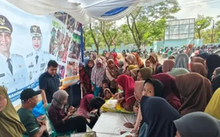 Warga Serbu Gerakan Pangan Murah di Bojonegoro, Beras hingga Minyak Goreng Ludes Hitungan Jam