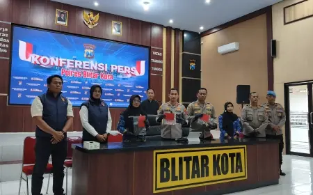 Polisi Bongkar Praktik Mucikari Anak di Blitar, Korban Dijual Rp200 Ribu Sekali Kencan