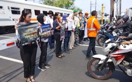 Gandeng Gen Z, KAI Daop VII Madiun Tekankan Pentingnya Keselamatan dan Keamanan Perjalanan KA