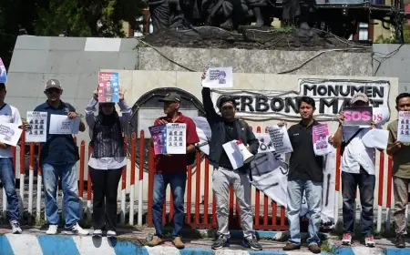Jurnalis Bondowoso Turun ke Jalan, Desak Pembebasan Wartawan Indonesia yang Ditahan Israel