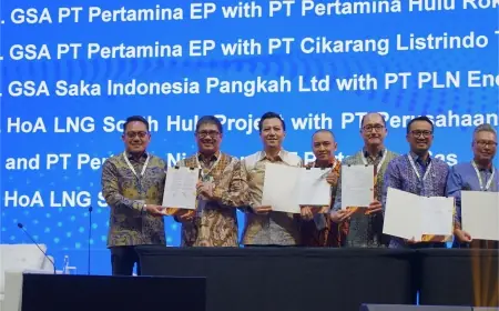 Sokong Pupuk Nasional, Petrokimia Gresik Gandeng Lapangan MDA-MBH & WK Ketapang untuk Pasokan Gas